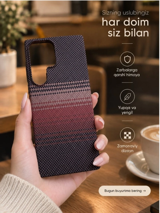 Чехол карбона для Samsung, карбоновые чехлы для всех моделей S26, S25, S24, S23, S22, S21 - 