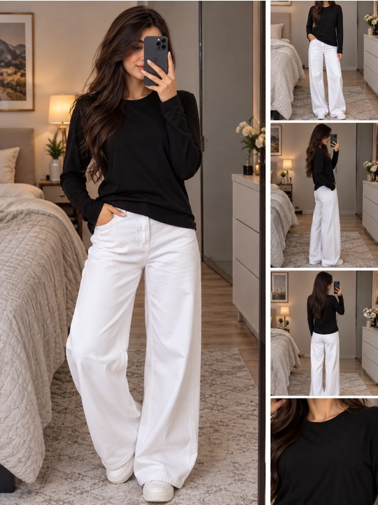 Женский лонгслив Elegant Fit – мягкая ткань - 