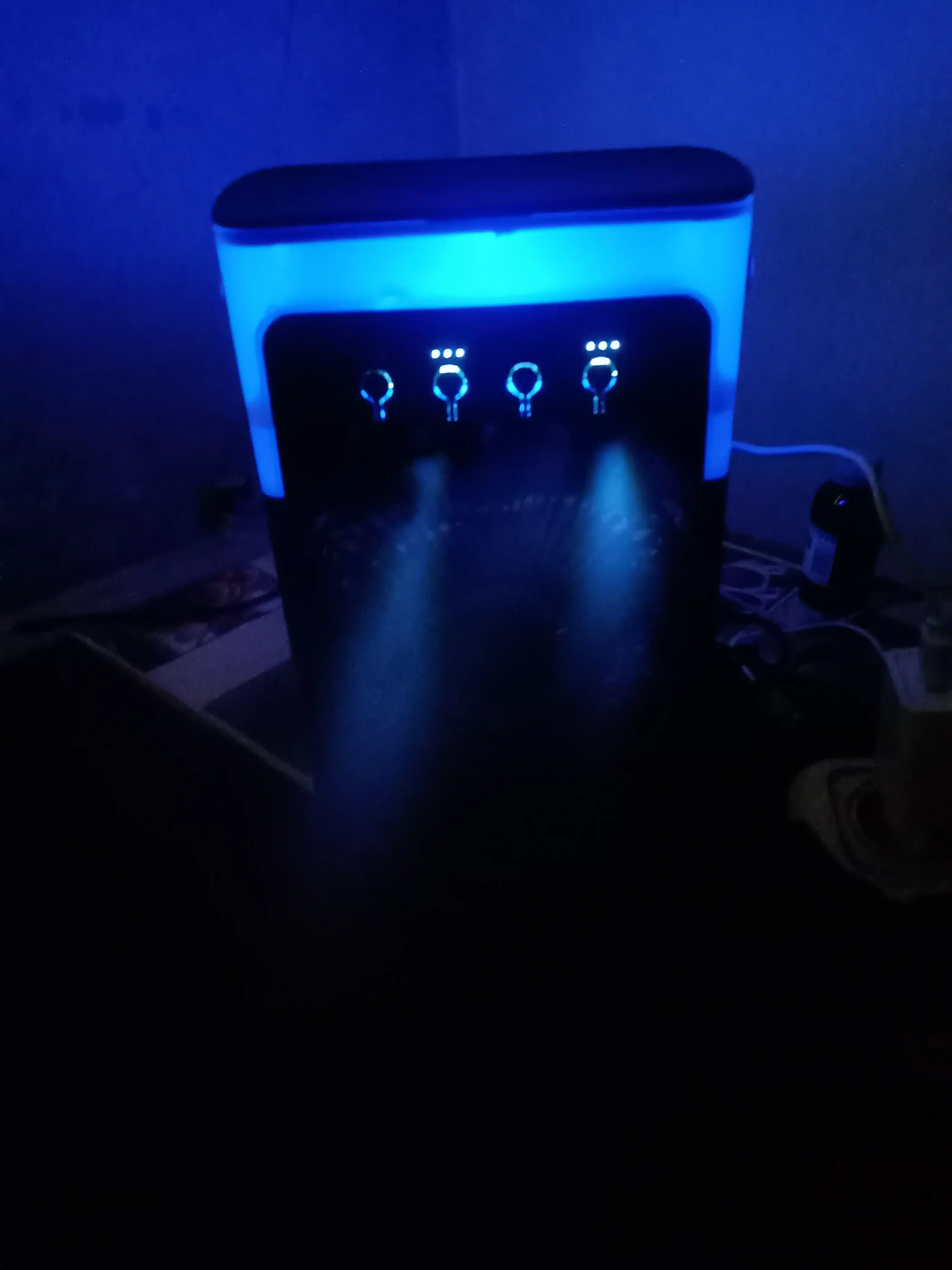 Portativ mini konditsioner, namlagich, mini ventilyator, 3 tasi 1da