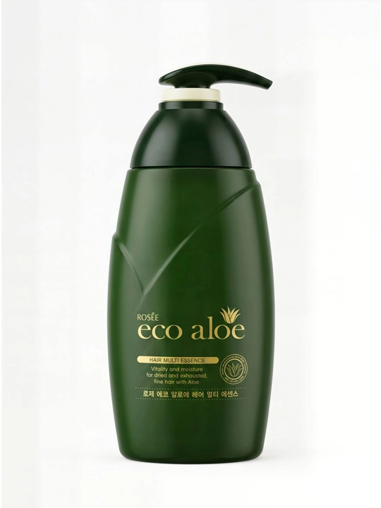 Мульти-эссенция для волос с экстрактом алоэ Rosee Eco Aloe Hair Multi Essence, 530 мл - 