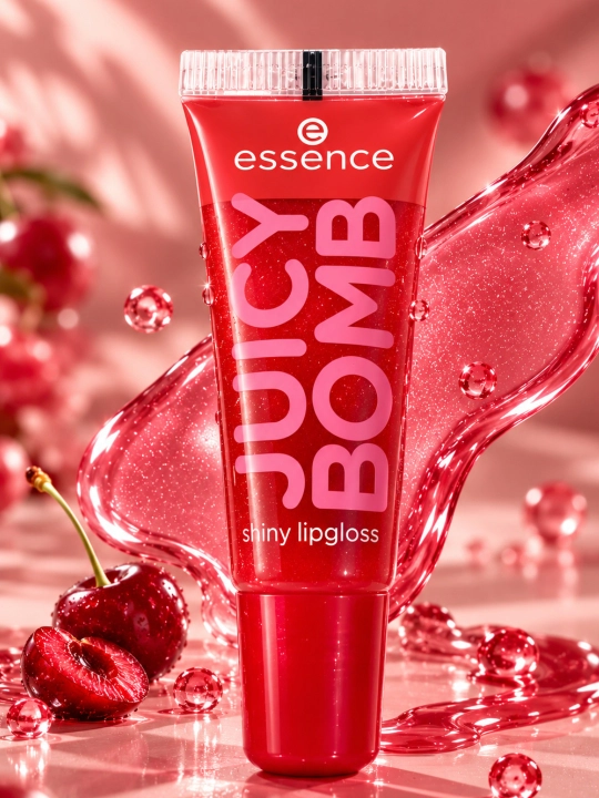 Сияющий блеск для губ-Essence Juicy Bomb Shiny Lipgloss