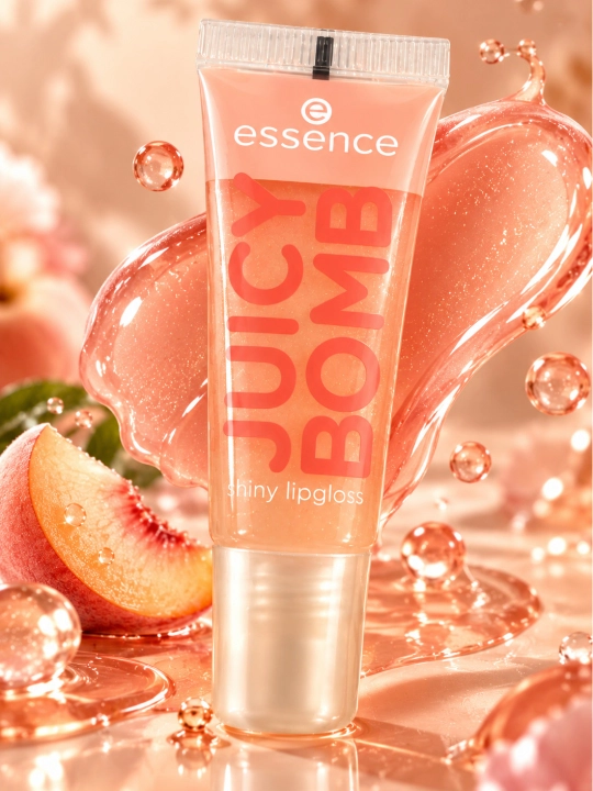 Сияющий блеск для губ-Essence Juicy Bomb Shiny Lipgloss