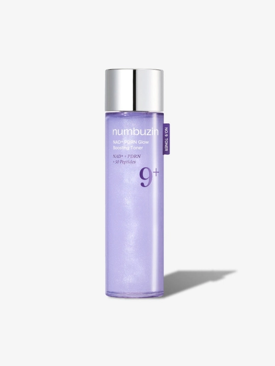 Peptidli yuz toner Numbuzin No.9 NAD+ PDRN Glow Boosting Toner - 