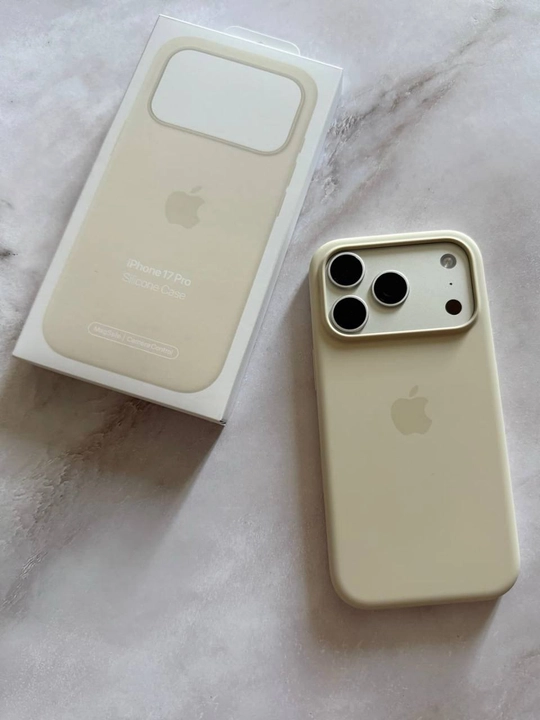 Силиконовый чехол для iPhone 17 Pro Max и Pro - 