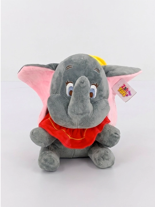 Qizil yoqali va Zak!Toys qalpoqli Dambo baxmal filcha