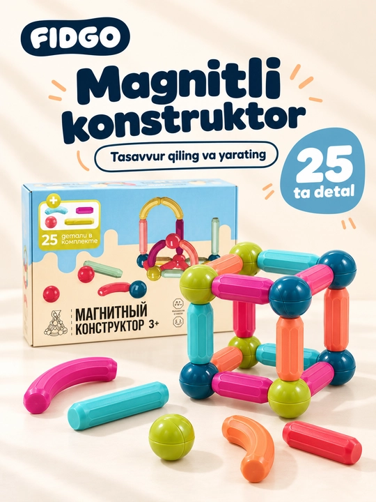 Rivojlantiruvchi magnit konstruktor - 