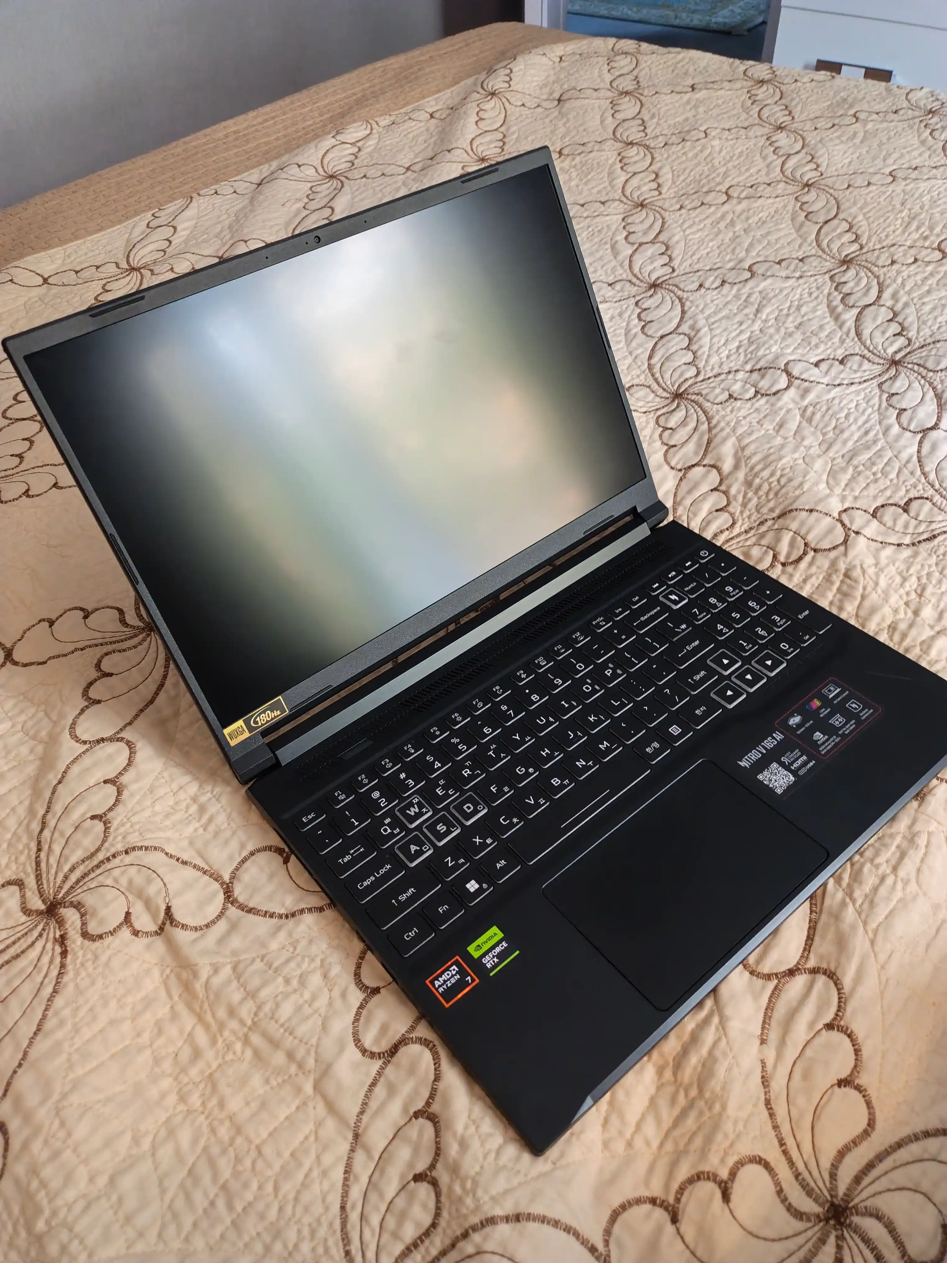 Ноутбук Acer Nitro V 16S, Ryzen 7 260,16.0 FHD IPS 180Hz, RTX 5050/8GB RAM 16GB DDR5/512GB