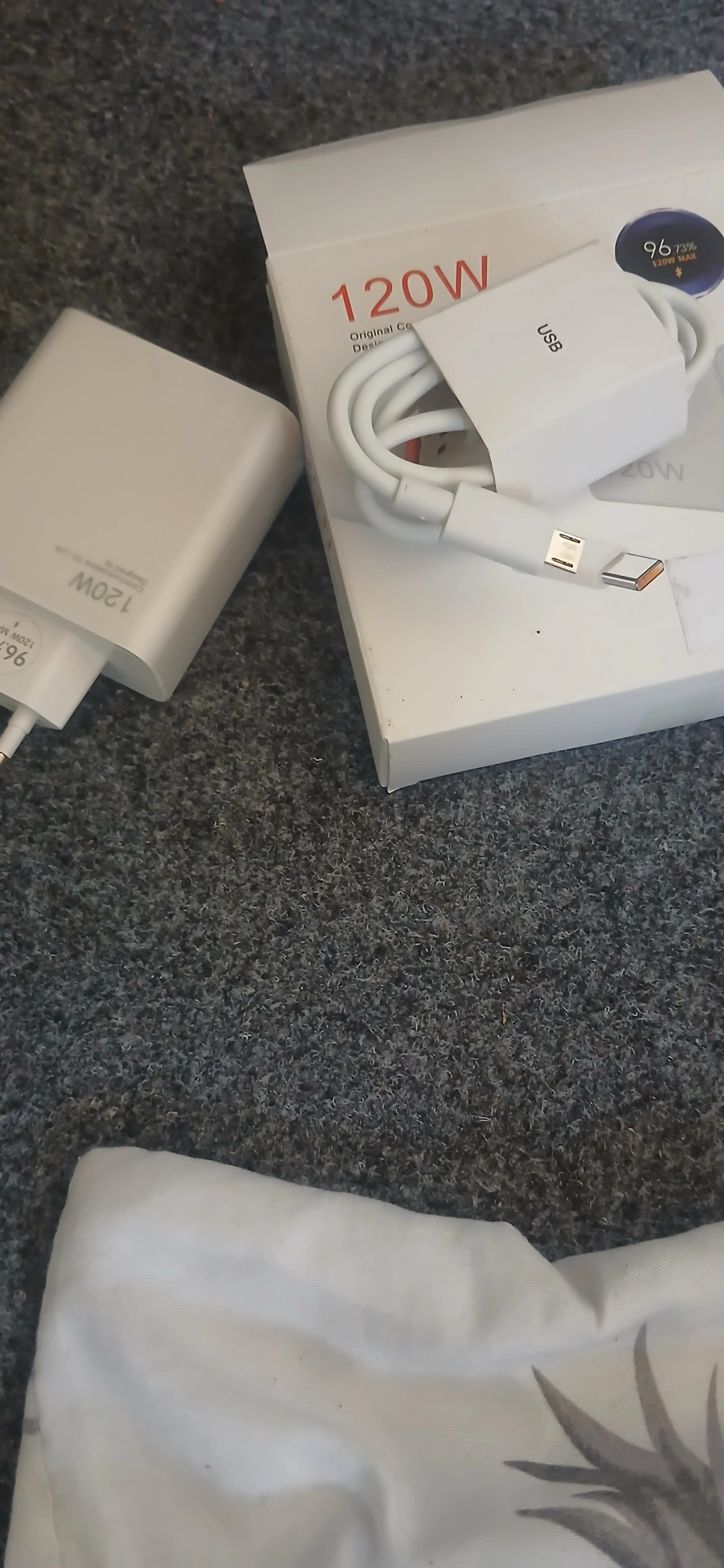 Кабель для быстрой зарядки 120 Вт Type-C для Samsung и Xiaomi Redmi