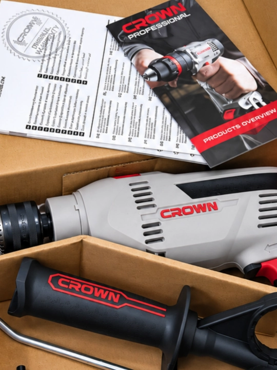 CROWN Professional дрель электрическая CT10128/ CT 10129