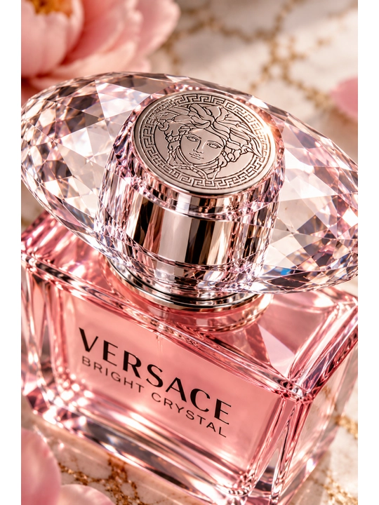 Ayollar uchun Versace Bright Crystal atiri, Xushbo'ylangan suv, 90 ml