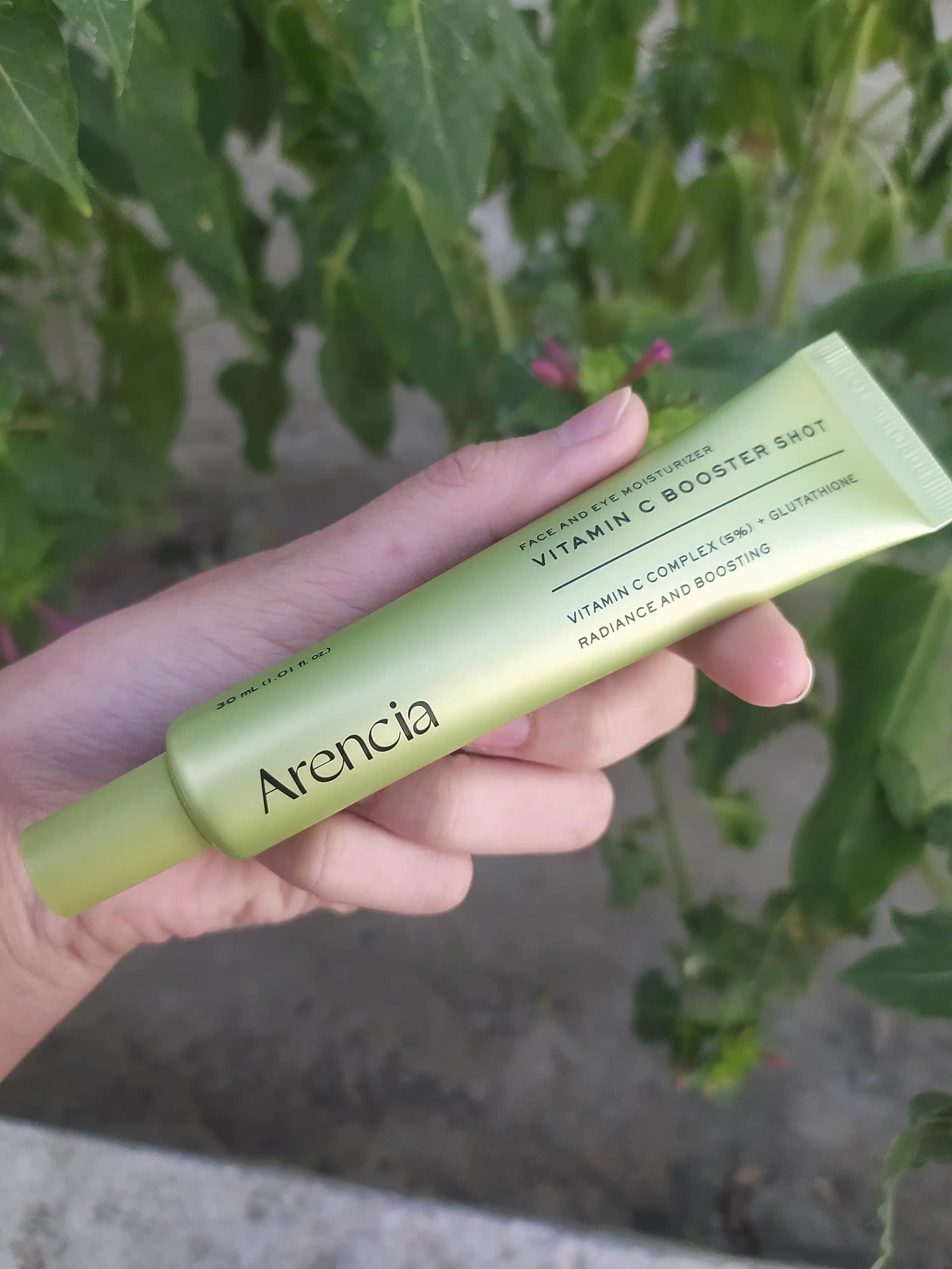 Yuz kremi Arencia Vitamin C Booster Shot, yorqinlashtiruvchi va namlantiruvchi, 30 ml