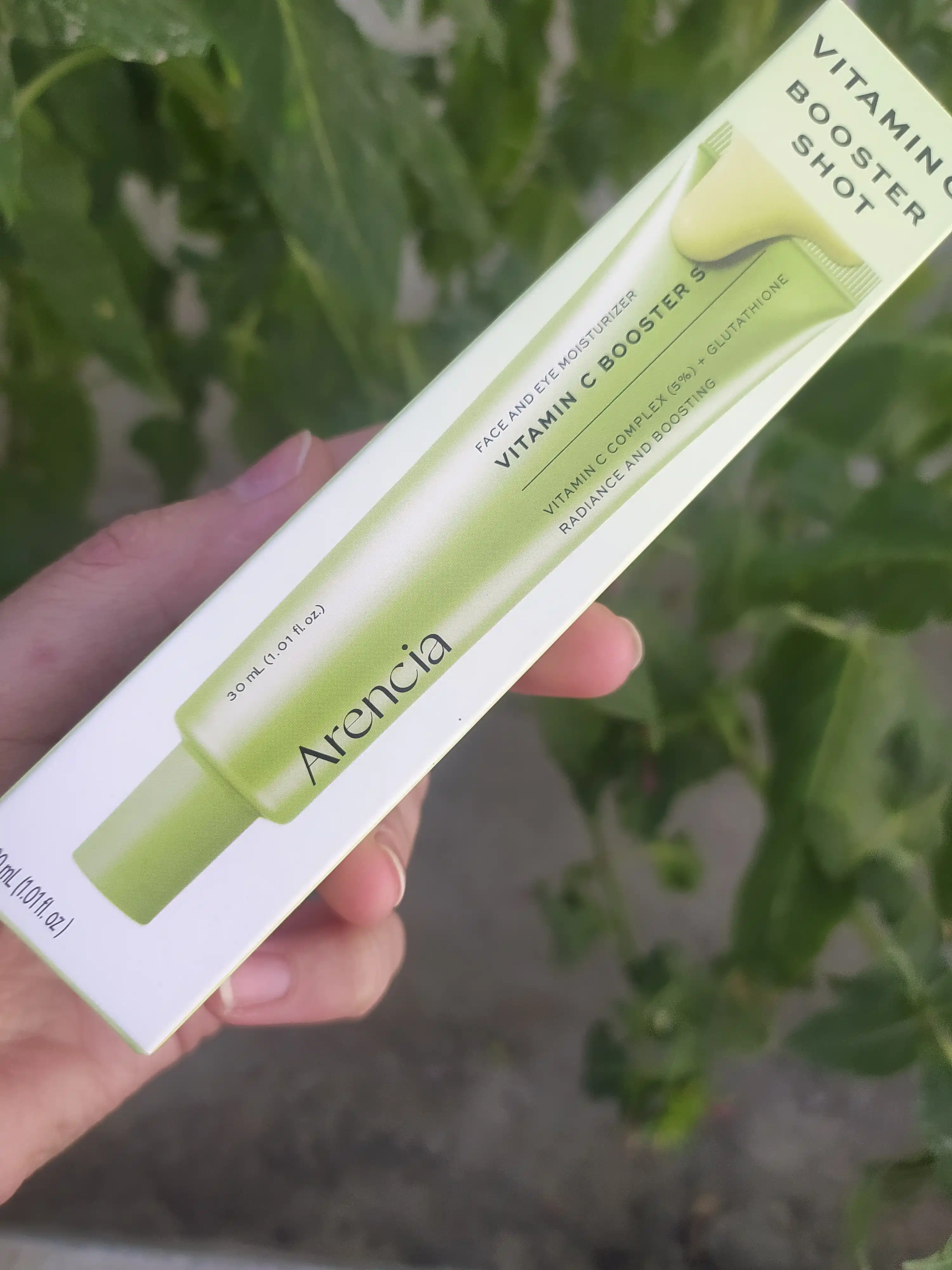 Yuz kremi Arencia Vitamin C Booster Shot, yorqinlashtiruvchi va namlantiruvchi, 30 ml