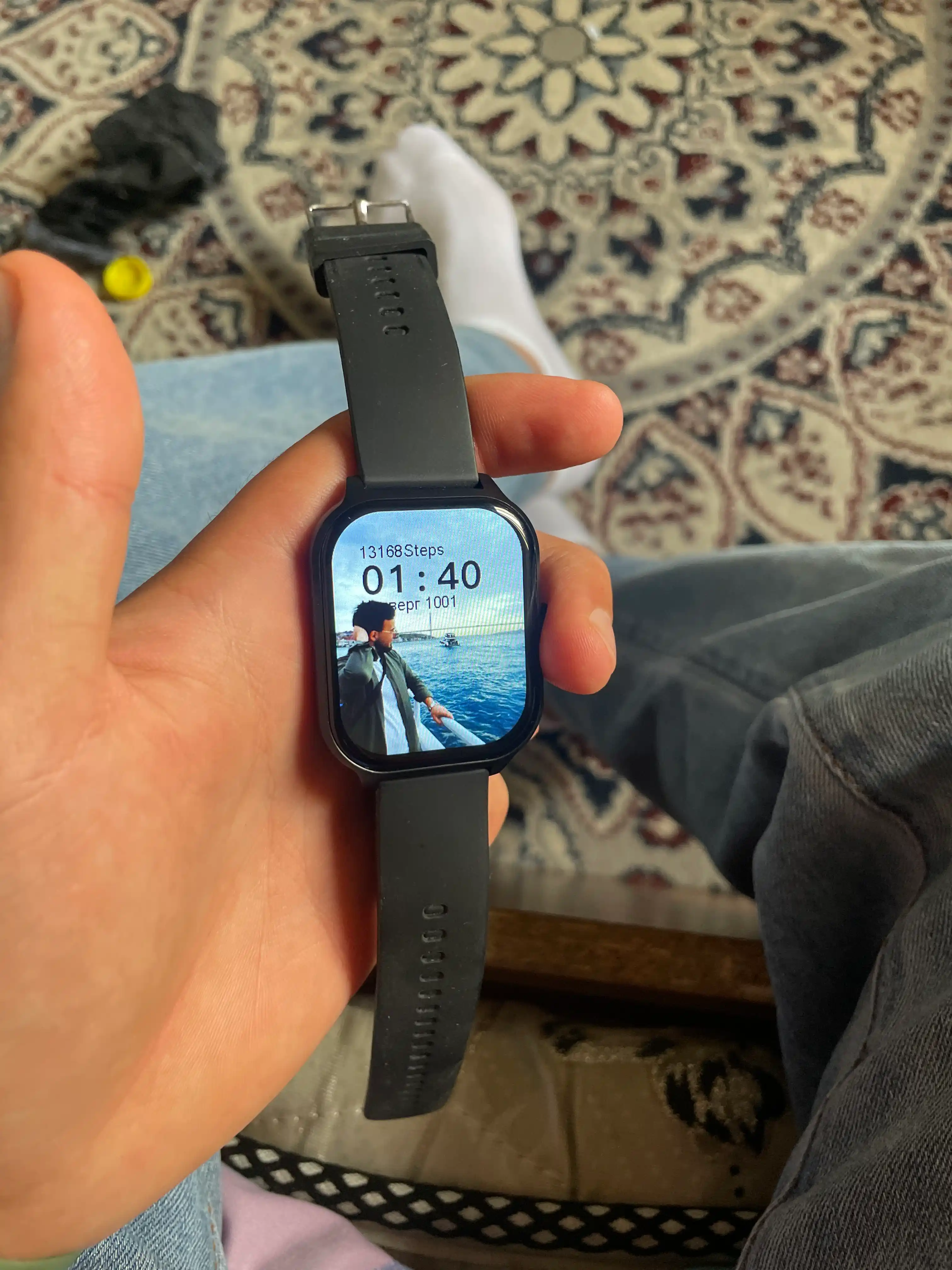 Aqlli soat, 1+1, 2 ta Smart Watch 8 va 8 ultra, 11 ta kamar va g'ilof bilan