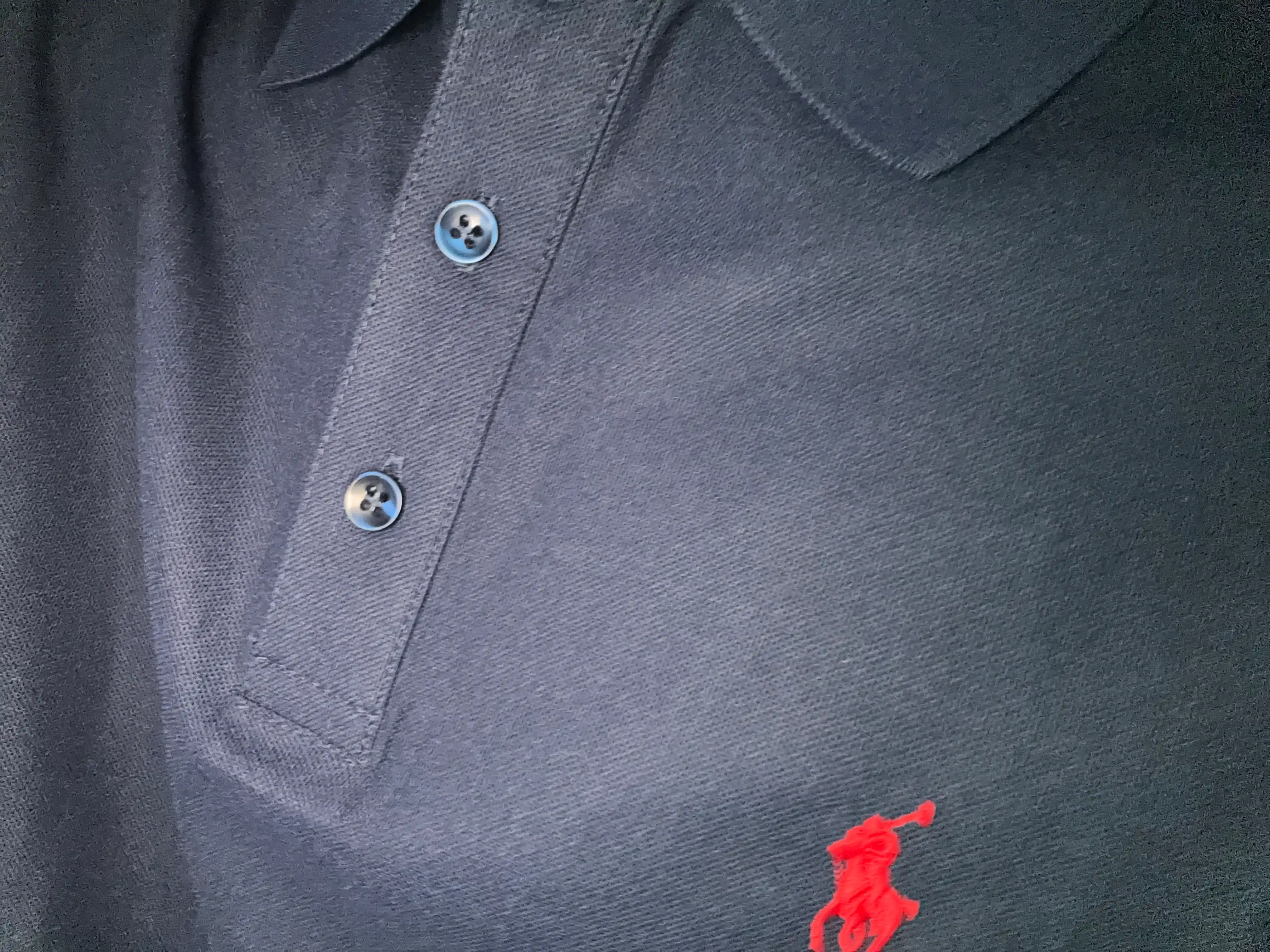 Polo Ralph Lauren klassik erkaklar polo futbolkasi (100% premium paxta)