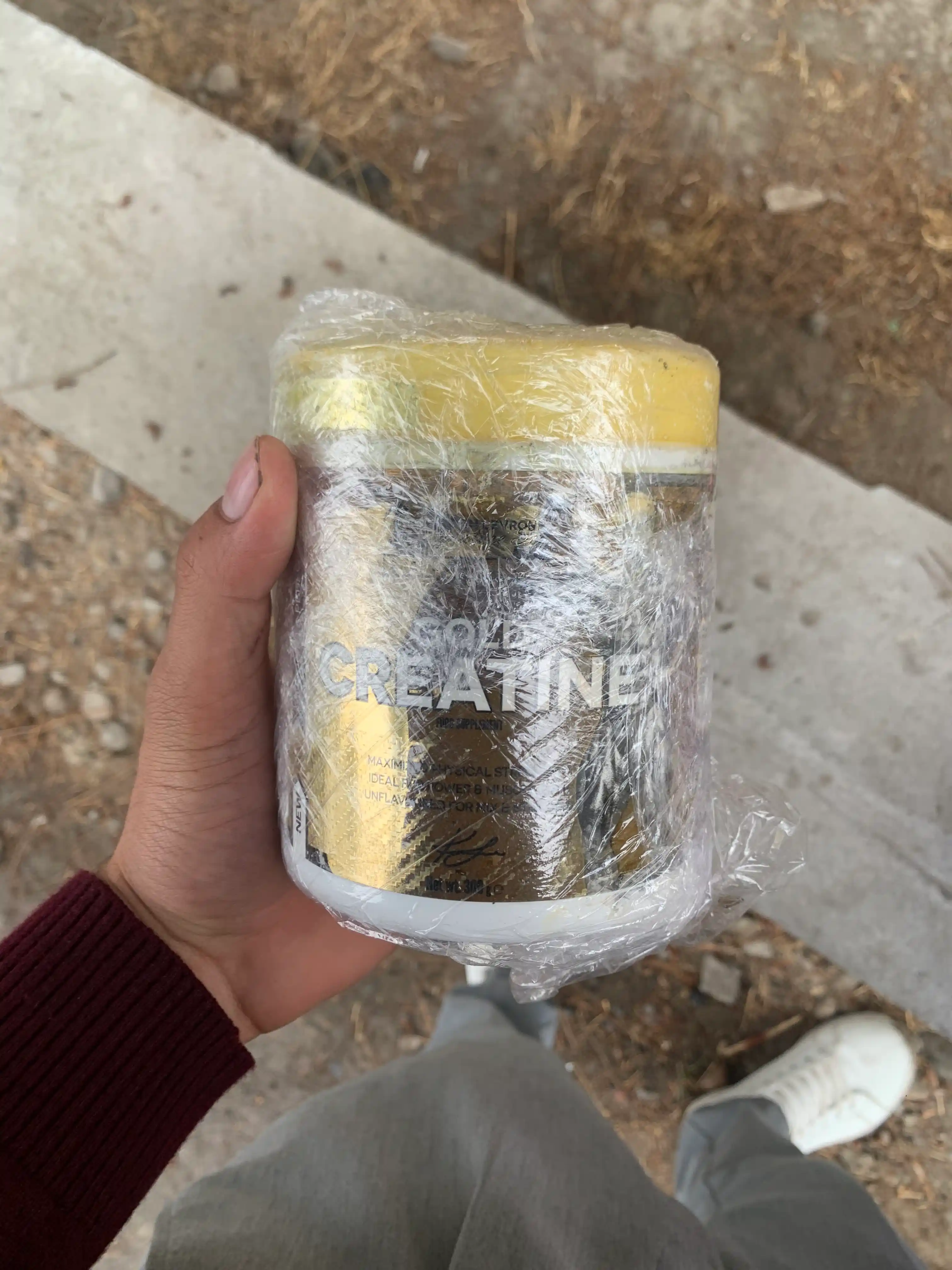 Креатин моногидрат "Kevin Levrone Gold Creatine", без вкуса, 300 г, 60 порций