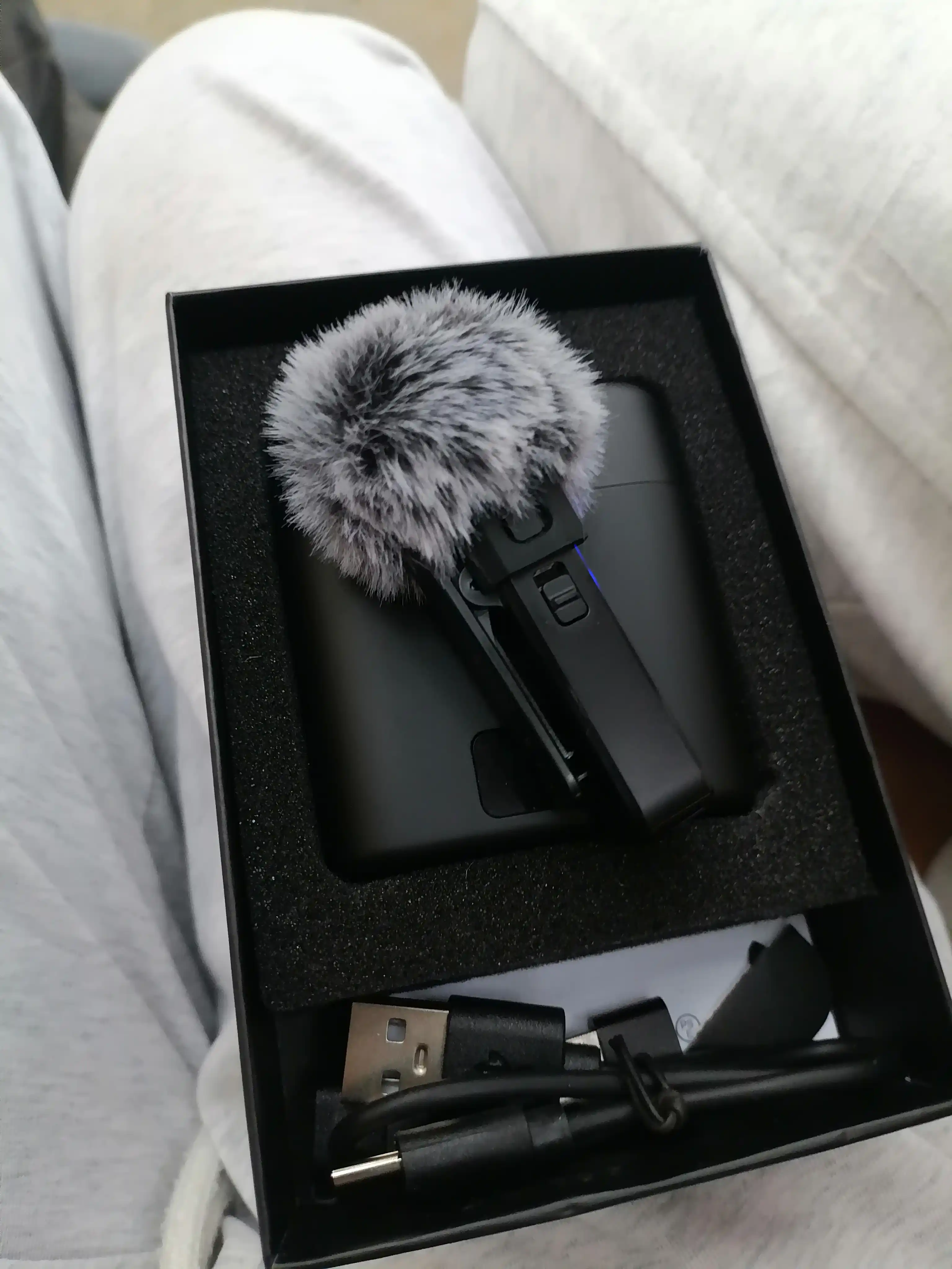 Mikrofon petlichka simsiz telefon uchun, professional mikrofon iPhone va Android uchun