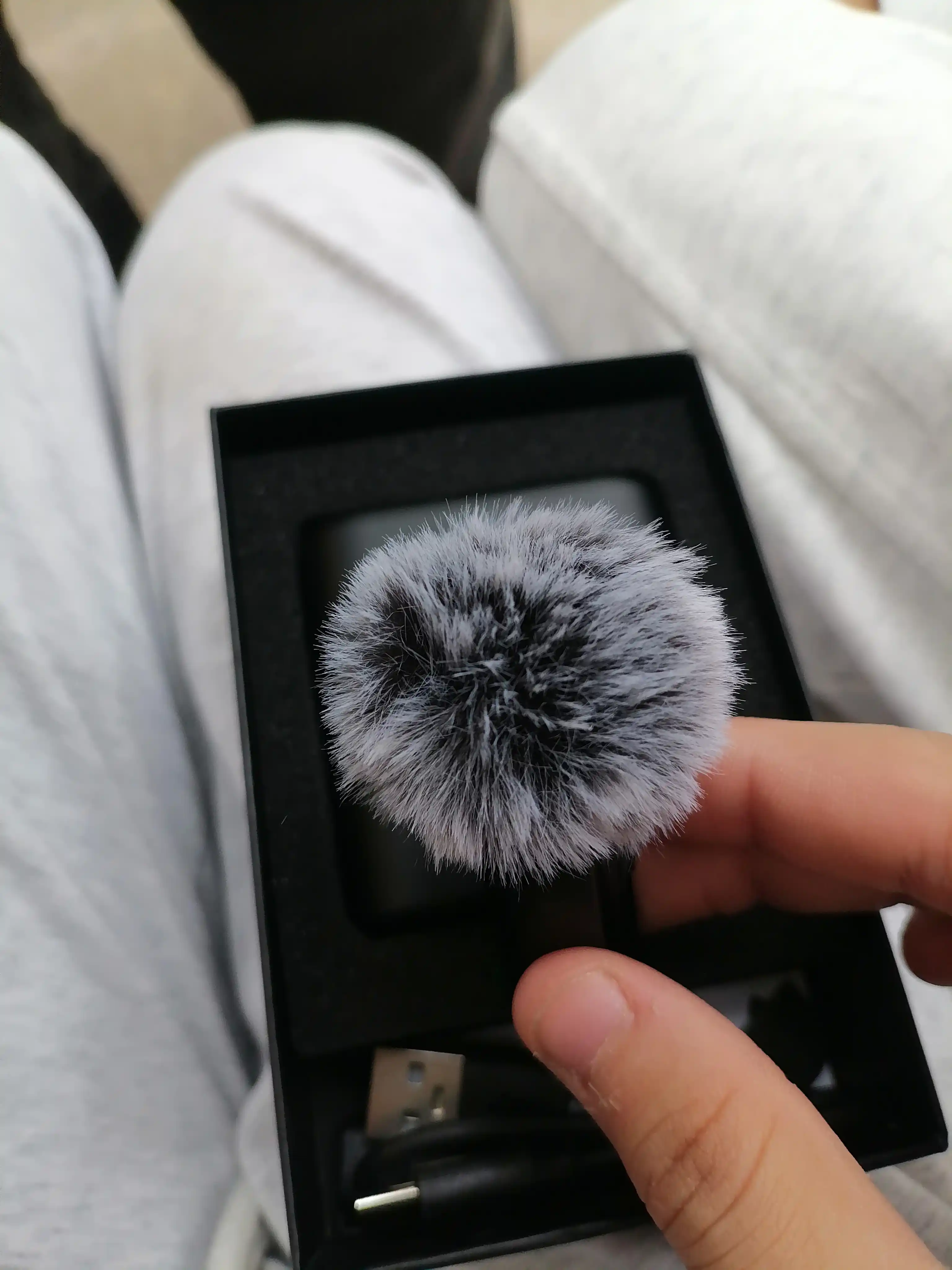 Mikrofon petlichka simsiz telefon uchun, professional mikrofon iPhone va Android uchun