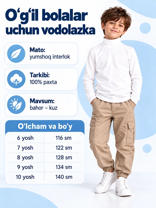 Bolalar uchun vodolazka - 