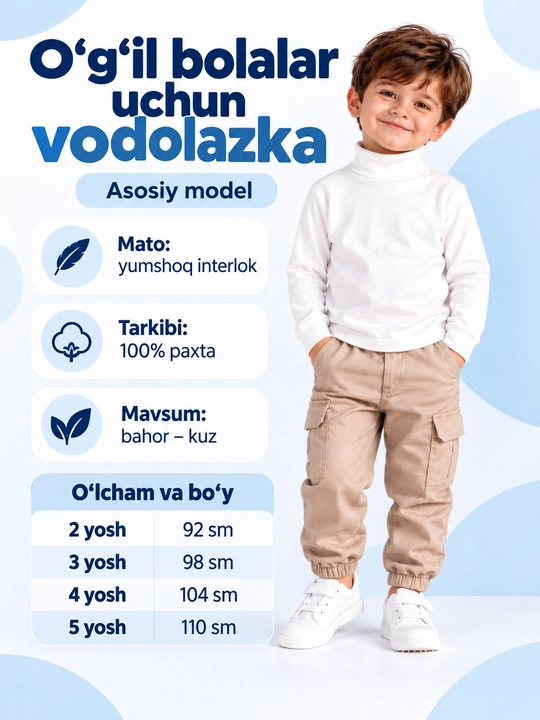 Bolalar uchun vodolazka