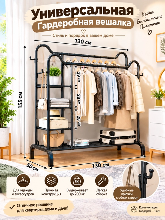 Universal garderob ilgichi - 