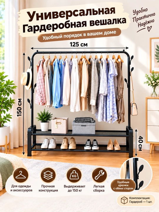 Universal garderob ilgichi - 