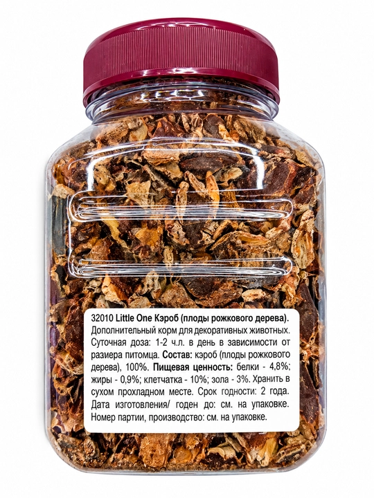 Little One Carob Snack — лакомство для грызунов и кроликов 120 г