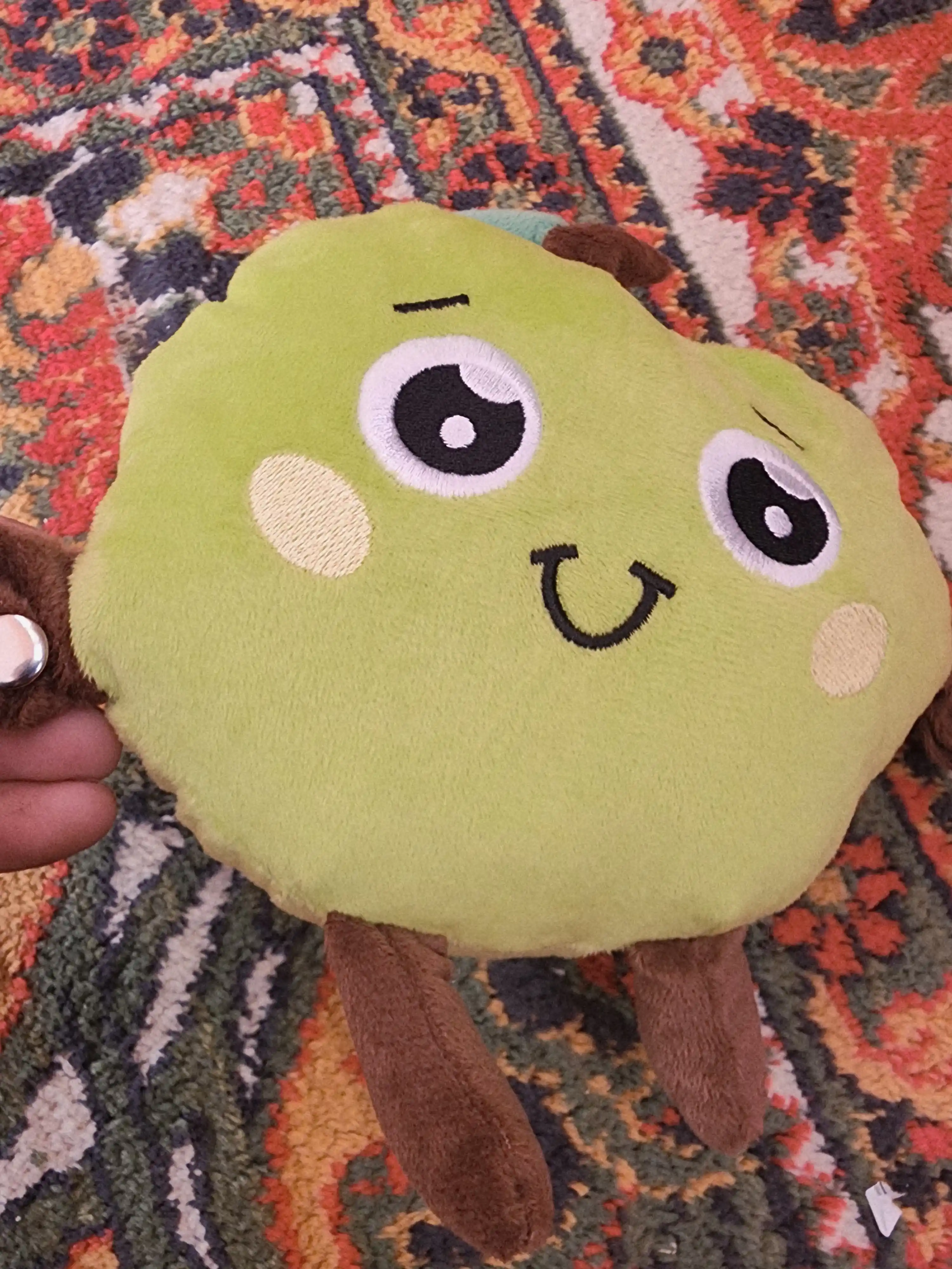 Мягкая музыкальная игрушка в форме фрукта, 18 см