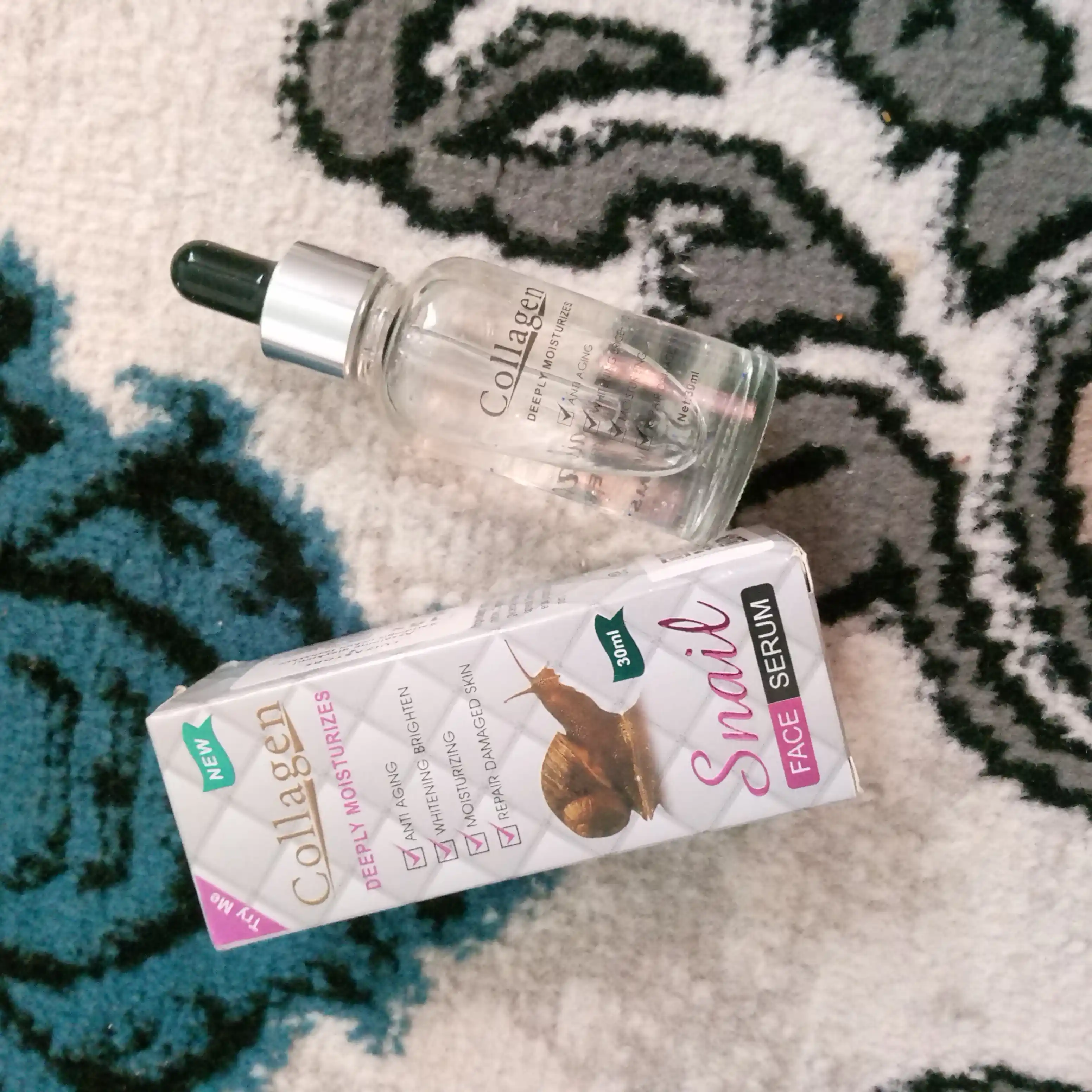 База для лица Collagen, отбеливающий, анти-акне и антивозрастной, 4 в 1, 30 г