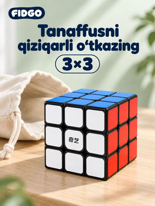 Rubik kubigi 3×3×3: QY Speedcube Warrior va MoYu MF8888