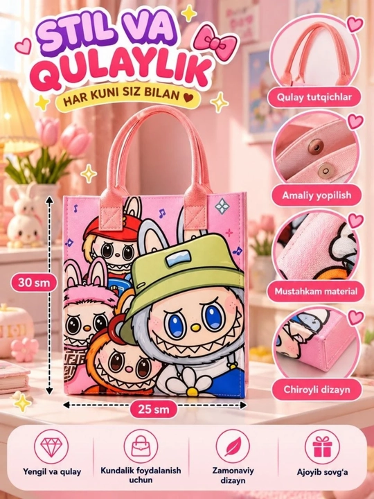 Ayollar sumkasi, qizlar sumkasi, xarid sumkasi - 