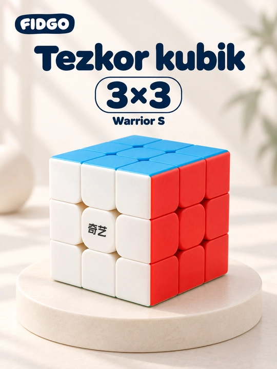 Rubik kubik 3 x 3, QY Speedcube jangchisi, tezkor - 