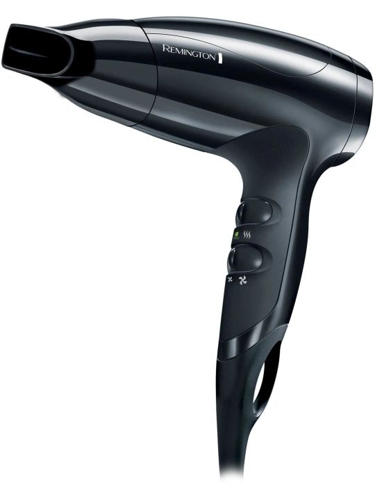 Фен для волос Remington D5000 Compact 1800, компактный фен, 1800 Вт - 