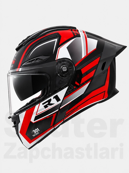 AXK moto shlem, skuter kaska va mototsikl uchun himoya moto kaska Model: 911+R1