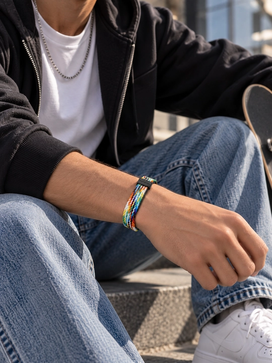 Магнитный нейлоновый ремешок Google Fitbit Air
