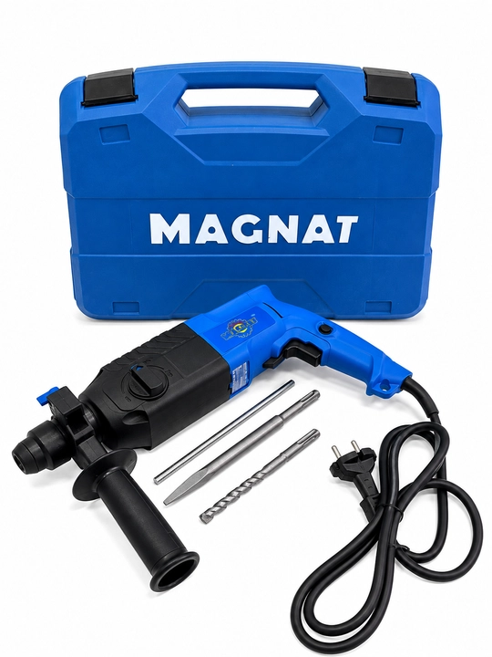 Перфоратор MAGNAT 2-24 электрический, ударный, с кейсом и набором буров