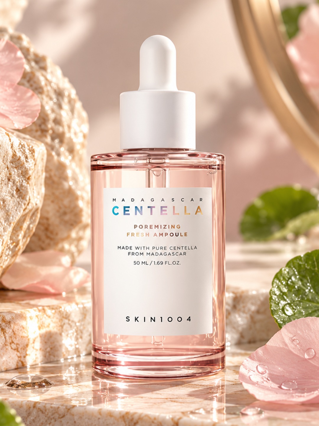 Ampula porlarni toraytirishga SKIN1004 Madagascar Centella Poremizing Fresh Ampoule, 50 ml