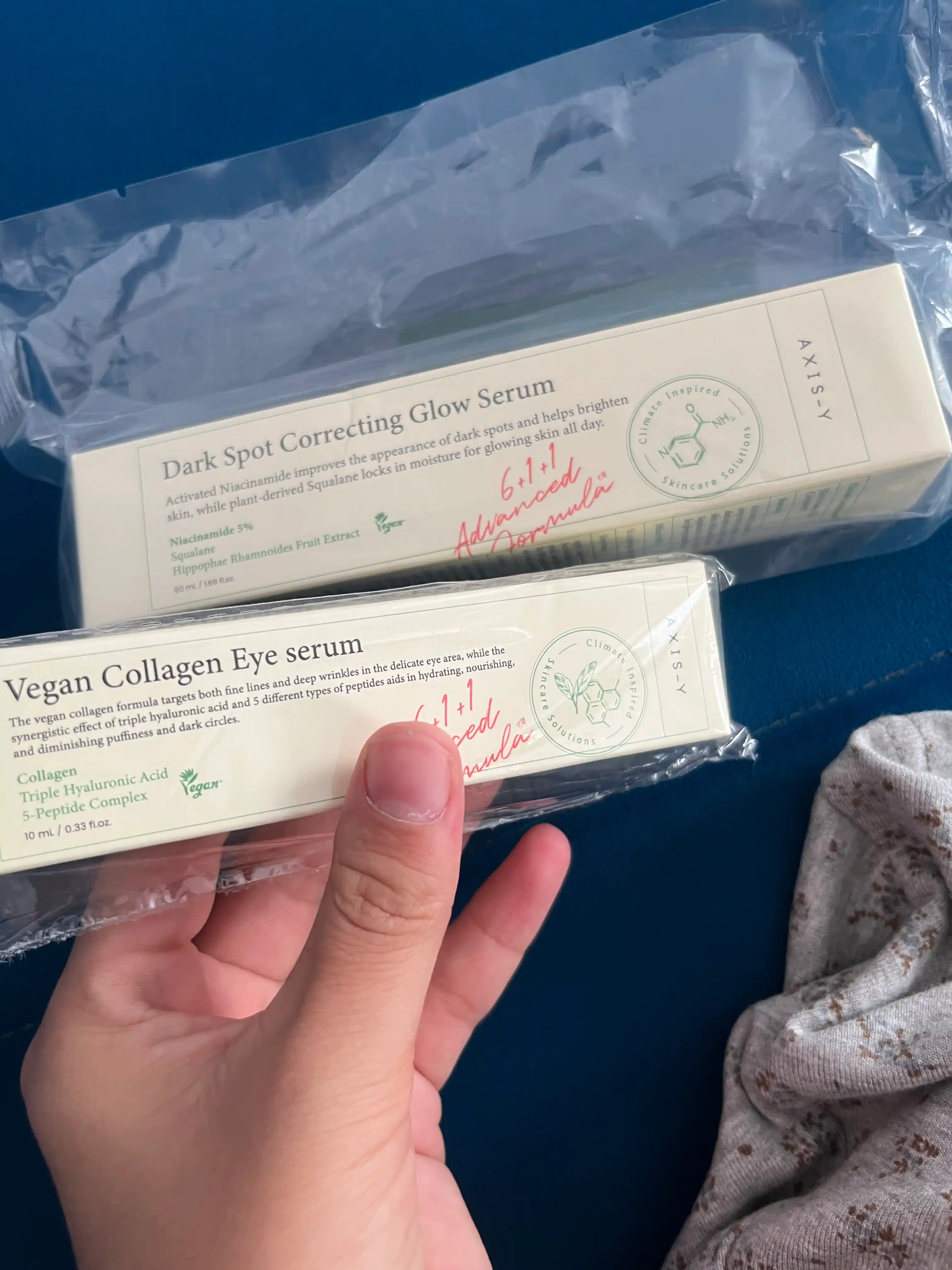 Axis-Y Vegan Collagen Eye Serum -Axis-Y сыворотка против морщин под глазами, 10 мл