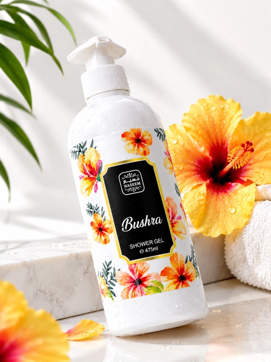 Lamsa dush geli 475 ml - kundalik parvarish uchun nafis gul iforli