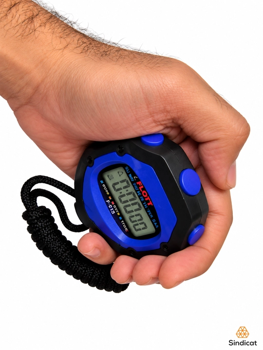 FLOTT F-018 elektron sekundomer, hushtak va shnur bilan, barcha sport turlari uchun