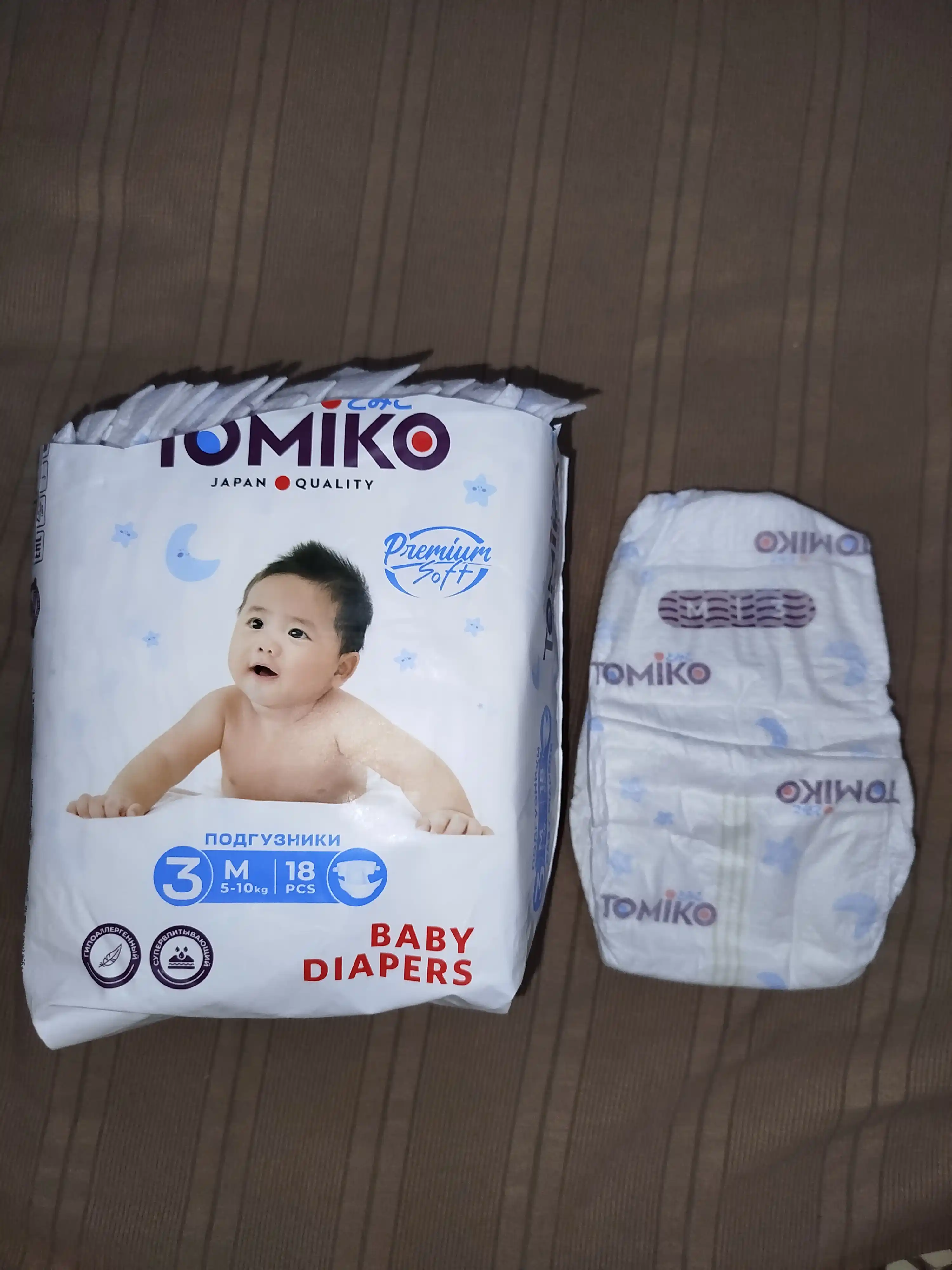 Подгузники Tomiko Premium Soft