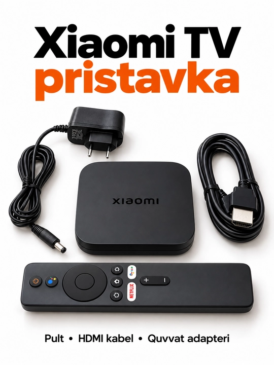 Xiaomi Mi TV Box S 2-avlod 4K Android TV medi