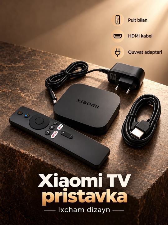 Xiaomi Mi TV Box S 2-avlod 4K Android TV medi