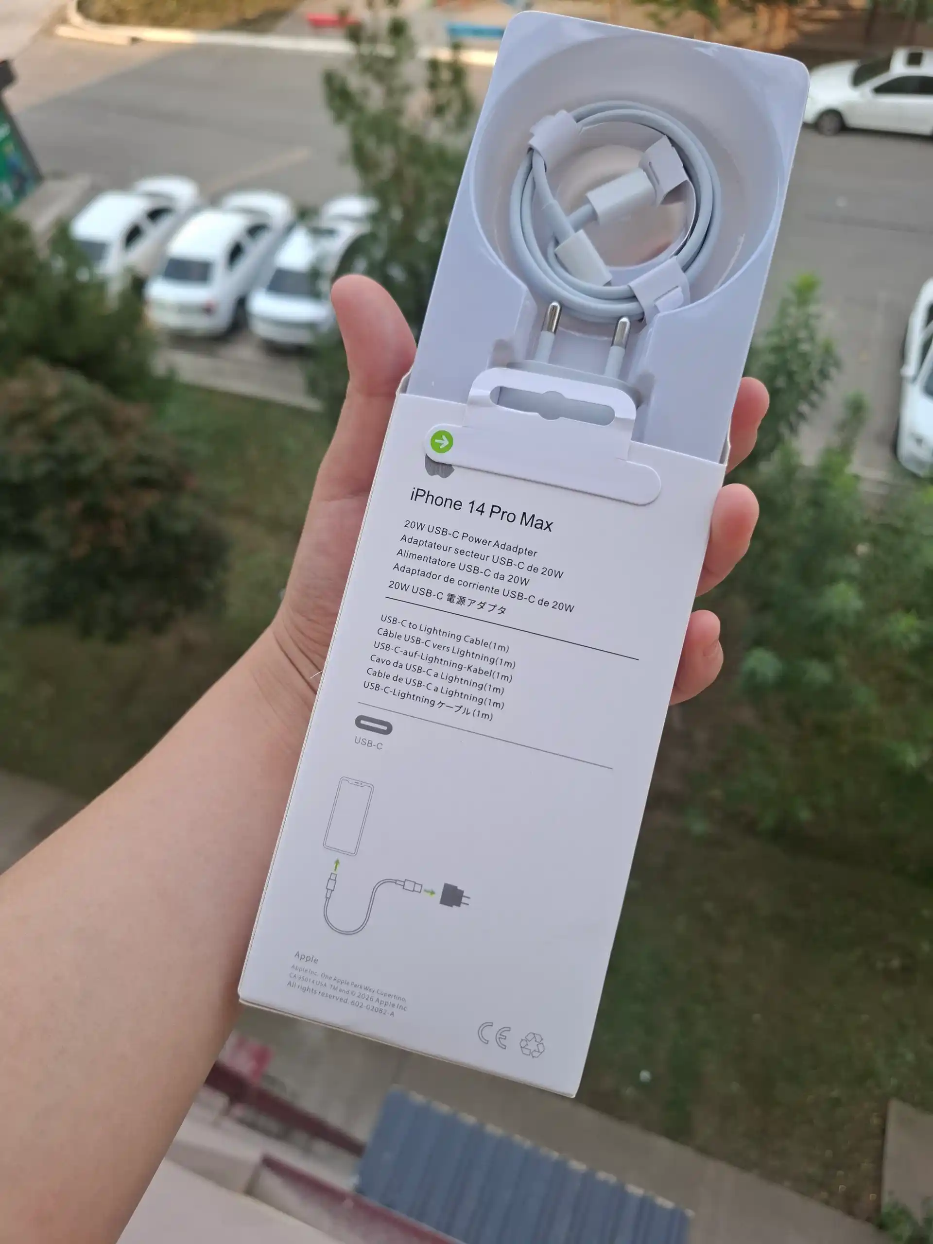 IPhone uchun quvvatlash to‘plami, adapter, Lightning kabeli | 20W tez quvvatlash