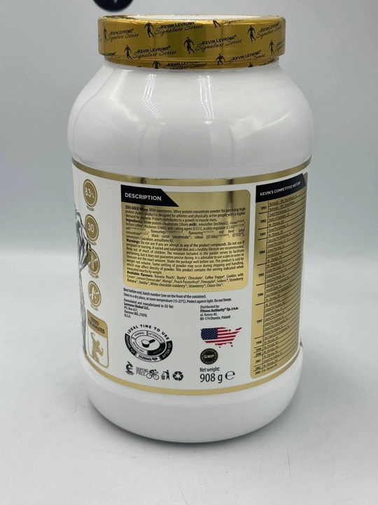 Kevin Levrone Whey gold 1кг Шоколад - протеин сывороточный белок