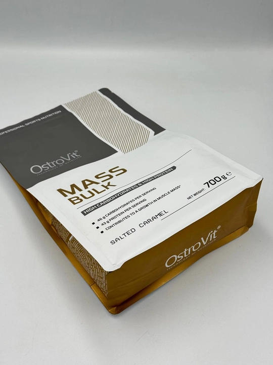 OstroVit Mass Bulk 700 g, Карамель OstroVit Mass Bulk 700 g, высоко белковый гейнер