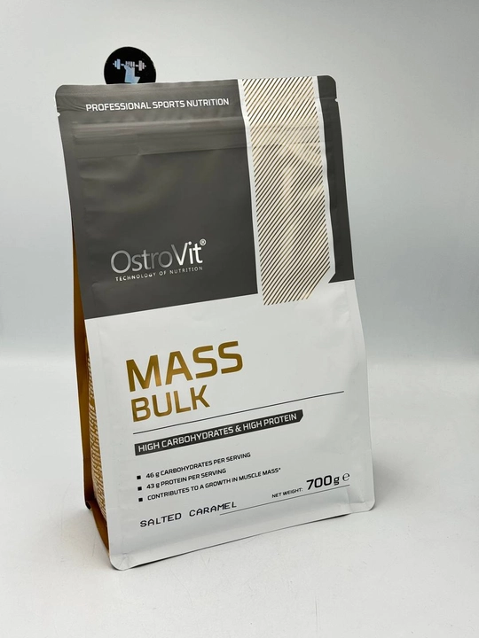 OstroVit Mass Bulk 700 g, Карамель OstroVit Mass Bulk 700 g, высоко белковый гейнер
