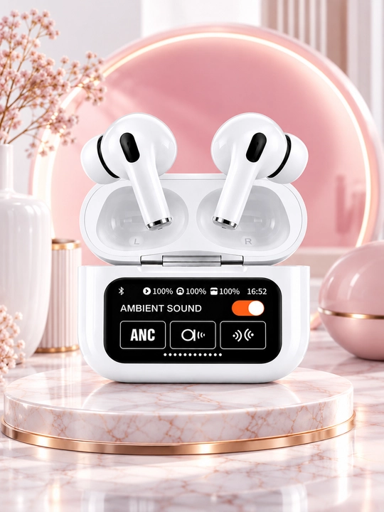 Simsiz naushniklar Arpods Pods Pro ANC, sensor ekranli