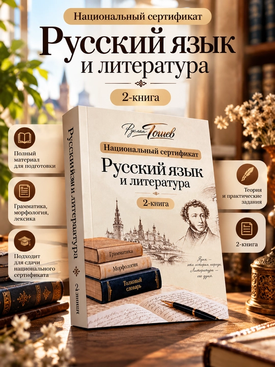 Milliy sertifikat — Rus tili va adabiyoti, 2-kitob - 