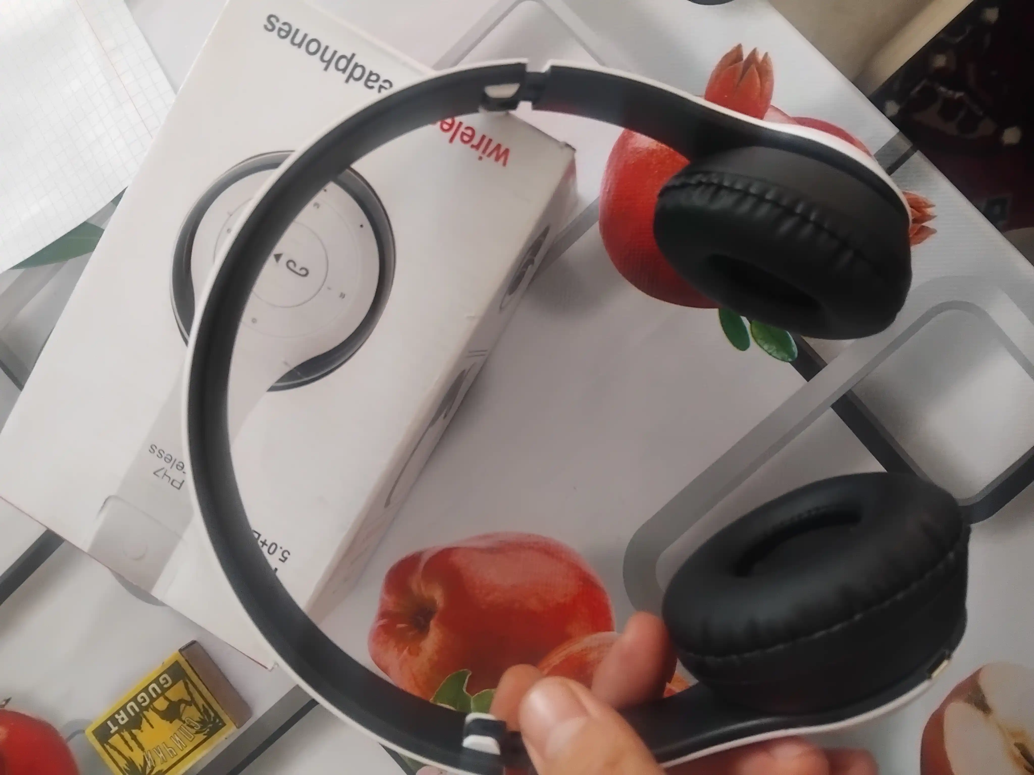 P47 Bluetooth Simsiz Quloqchin – Kuchli Bass, Mikrofonli, Android/iOS/PC