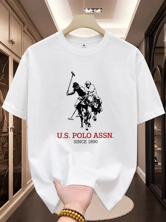 Футболка polo для мужчин и женщин, из натурального хлопка - 